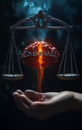 a hand holding a scale with the words endpoint written on it