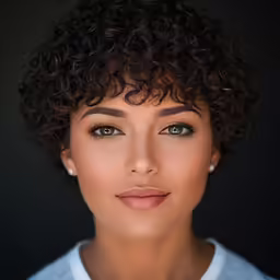 the woman is dressed very nicely for this portrait
