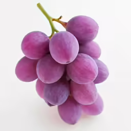 there is some fresh purple grapes that are ready to be eaten