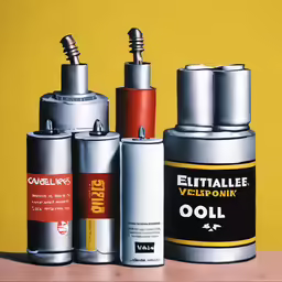 several different sizes and types of objects on top of a table