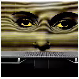the eye is watching you through the blinds