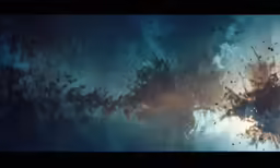 a picture that looks like it has stars in the sky