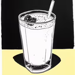 an image of a cup of juice on a table