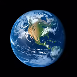 an image of a planet taken from space