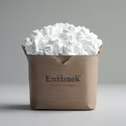 cotton in a container that says epodbank