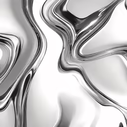 abstract lines made up of metallic metal