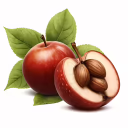 an image of apple and almond