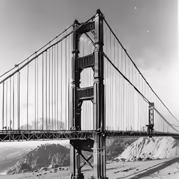 the bridge is very tall for many people to see
