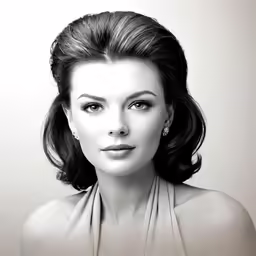 a woman wearing a necklace with her face to the camera
