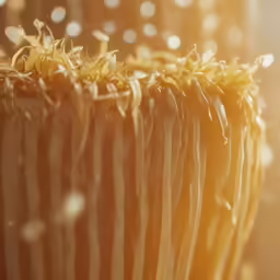 a closeup shot of the petals on a cake