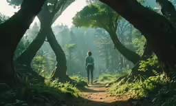 a person that is standing in the dirt
