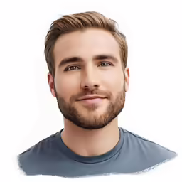 a man that has been drawn by the artist