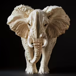 there is an elephant sculpture that looks like it is from the movie
