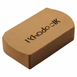 a brown box for kdodoski soap with the word kdodoski written in black on it