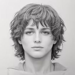 the man is shown in a black and white photo