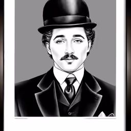 a black and white image with a picture of nikola berbail