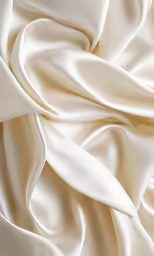 white cloth is shown as it folds