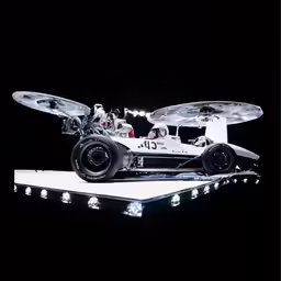 an image of a car sitting on top of a table