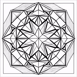 abstract lines and lines in the shape of a circle,black and white abstract design on a white background