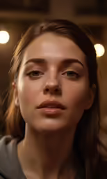an image of a girl with the light from behind