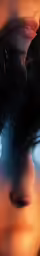 an abstract image with a blurry hair