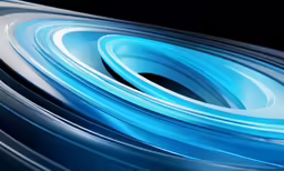 a spiral shaped object with lines going through it