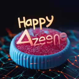 a candle that has a name made out of pink liquid