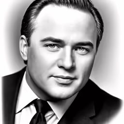 an old photograph of a man wearing a suit and tie