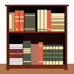 the books are organized together on this book shelf,a book shelf filled with lots of books