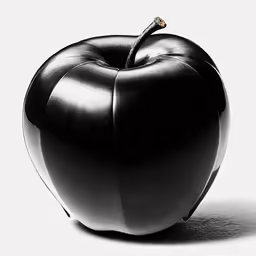 an apple has a handle to protect it from the sun