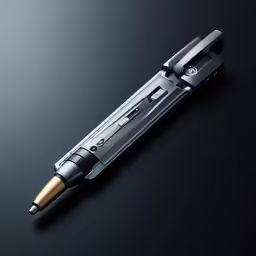this pen is made from a very unique type of mechanical device