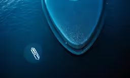the water is calm and there are no waves
