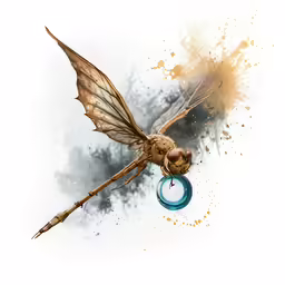 a bird that is flying around in the sky
