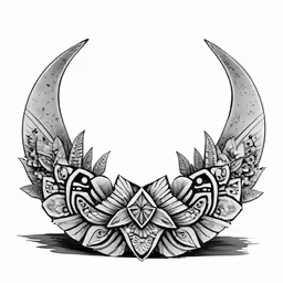 an artistic drawing on paper, with arrows and flowers