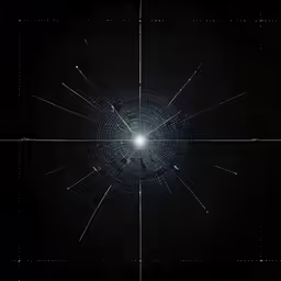 some lines that are arranged in the shape of an pentagon