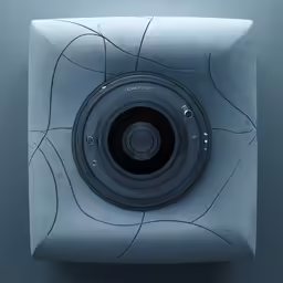 a close up view of an object in grey color