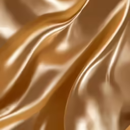 a gold metallic fabric with wavy ridges