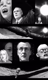 a graphic shows faces from the movies that are being watched in different ways