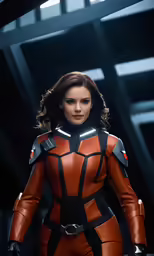 an image of a woman in a cat suit