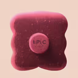 the square object has a button on it