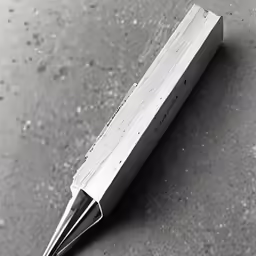 a very tiny pen is laying on the ground