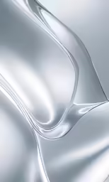 a shiny metal surface that looks like some art