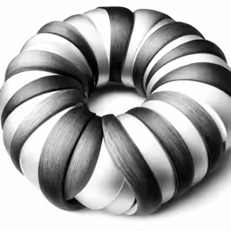 an abstract picture with several intersecting lines