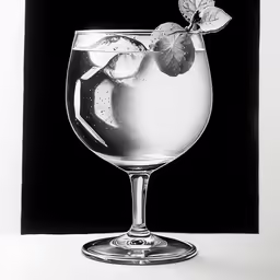 a glass full of liquid sitting on a table