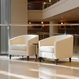 the chairs are next to each other on the floor