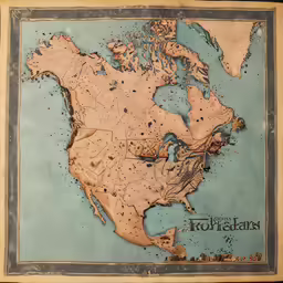 a map showing the locations of the city of toronto