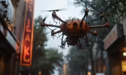 a flying device that has been made by the maker