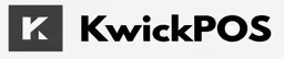 a kwirkpos logo that says kwikrpos