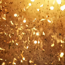 a lot of glass falling off of a window