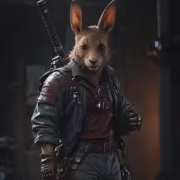 the character rabbit in the film star wars